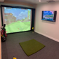 10′ WIDE x ANY LENGTH Indoor Putting Green / Simulator Putting Carpet - 10x15' Roll + 4x6' Stance Mat